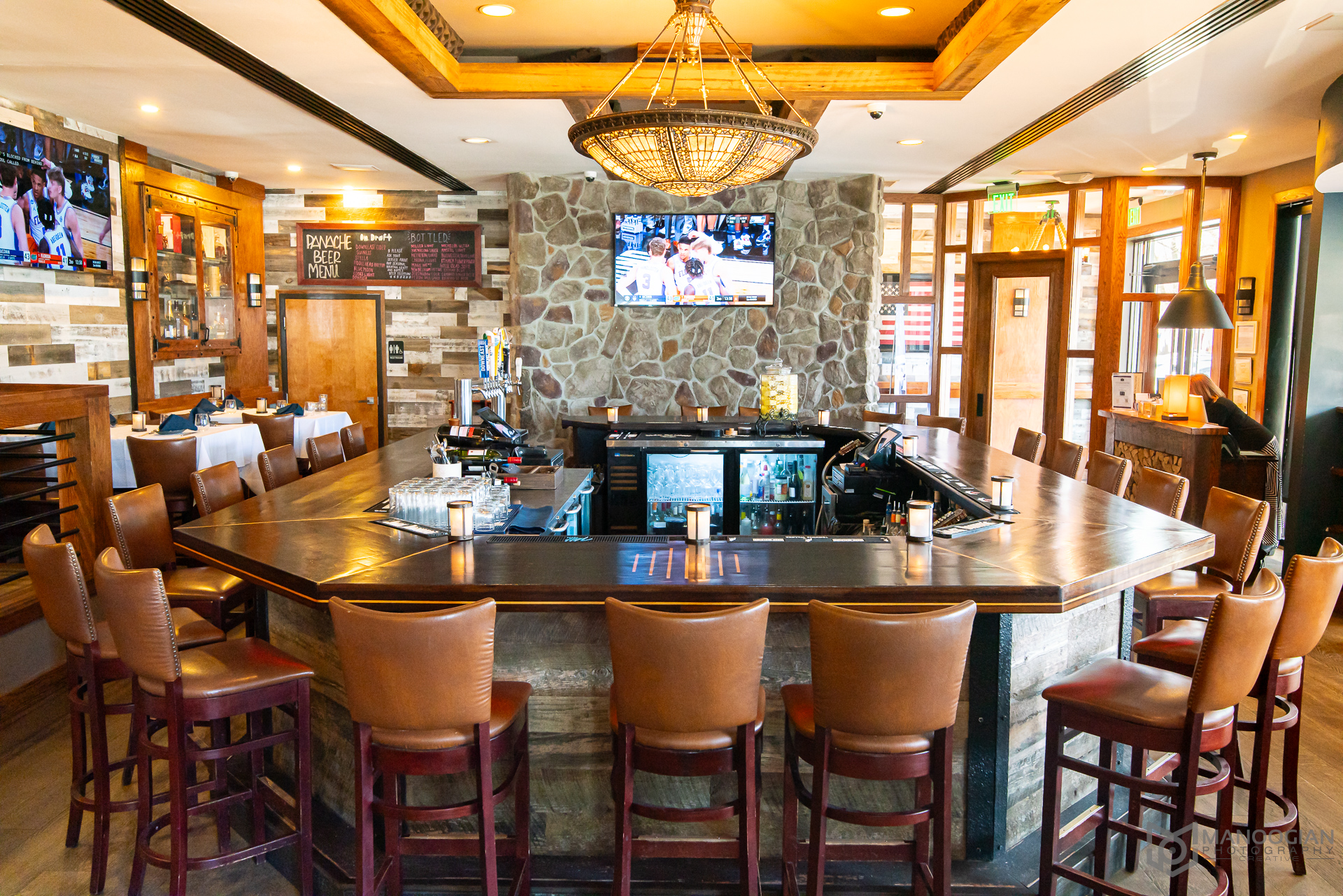 Lower Bar space - party space in blue bell