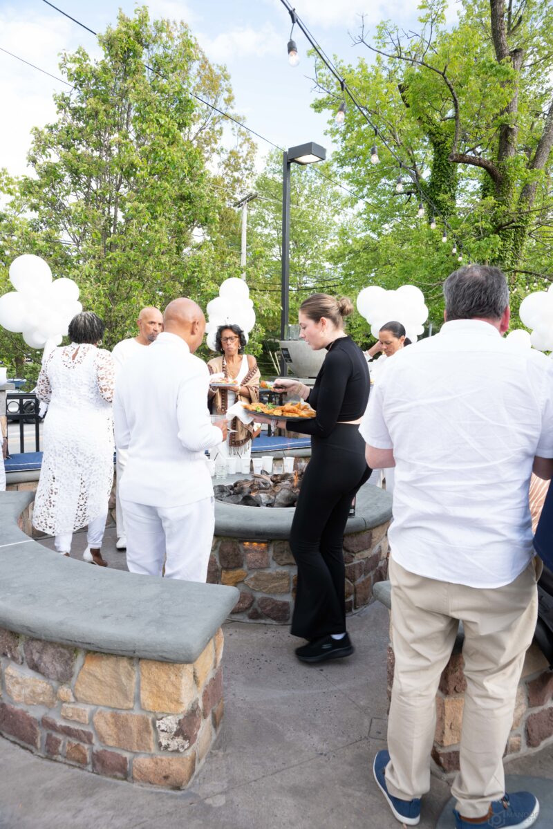 White Party Panache Woodfire Grill