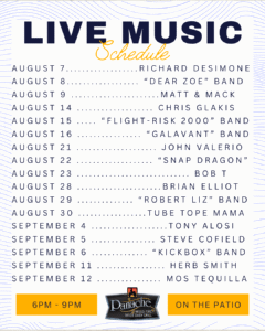 live music schedule